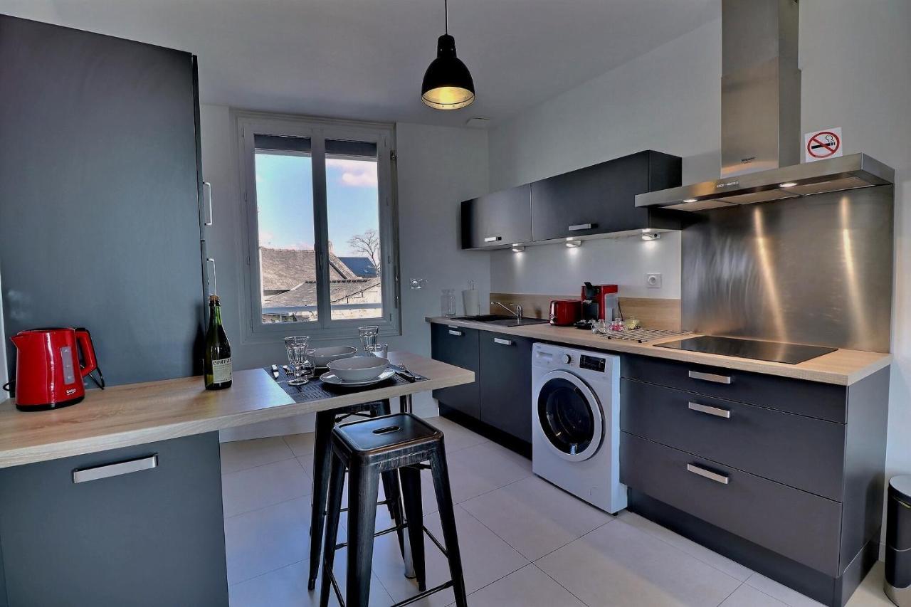 Appartement Logisy En Centre-Ville De Vitre I Logisy L'Indu Vitré Kültér fotó